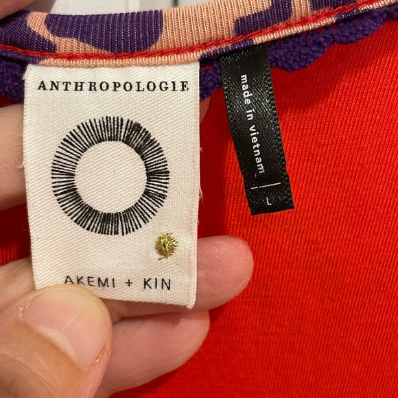 Anthropologie flutter short sleeve maxi dress - Picture 3 of 3